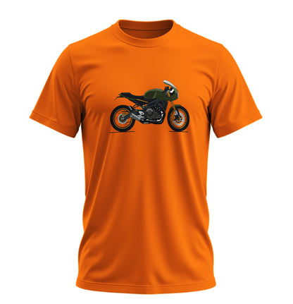 Adventure Draw Motosiklet - 10 Farklı Renk - Unisex Rahat Kalıp Baskılı Tişört - Moto Garage Collection