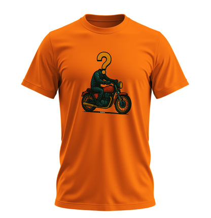Düşünceli Motorcu Motosiklet - 10 Farklı Renk - Unisex Rahat Kalıp Baskılı Tişört - Moto Garage Collection